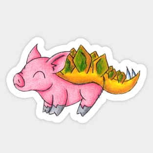 Stegopiggy Sticker